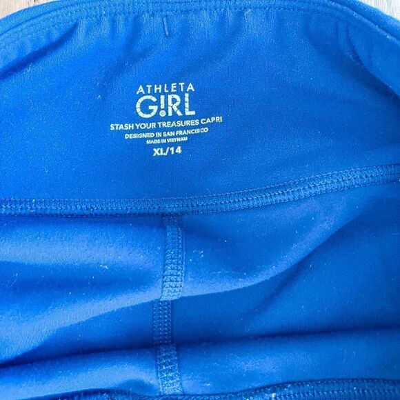 Athleta Girl Stash Your Treasures Capri, Size 14 - Picture 2 of 4